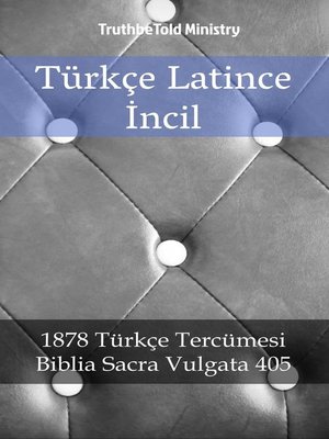 cover image of Türkçe Latince İncil